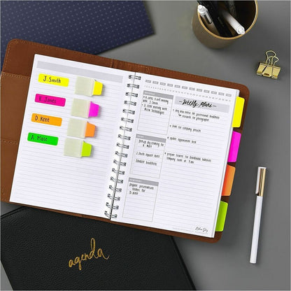 Avery® Removable Labels, 1/2" x 3/4" , Neon, 525 Total (6721) - 3/4" Height x 1/2" Width x 3/4" Length - Removable Adhes