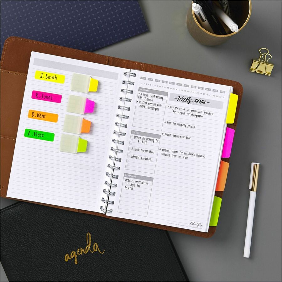 Avery® Rectangular Removable Color Coding Labels on Small Sheets - 1/2" Height x 1/2" Width x 1 3/4" Length - Removable 