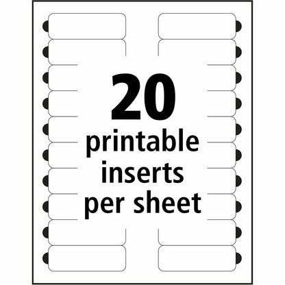 The Mighty Badge® by Avery® Reusable Magnetic Professional Name Badge Kits - 5 / Carton