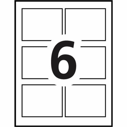 Avery® Name Badges - 4" Width x 3" Height - Rectangular Shape - Magnetic, Printable, Top Loading, Built-in Magnet, Reusa