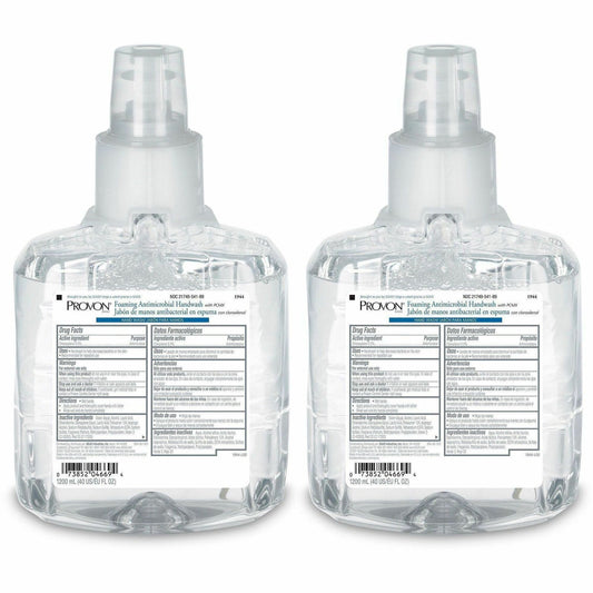 Provon LTX-12 Foaming Antibacterial Handwash - Floral Scent - 1.27 quart - Pump Bottle Dispenser - Bacteria Remover, Kil
