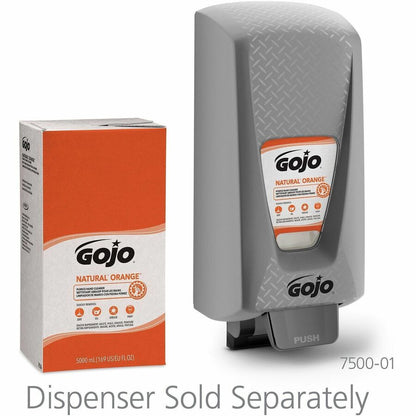 Gojo® Natural Orange Pumice Hand Cleaner - Citrus Scent - 1.32 gal - Oil Remover, Grease Remover, Dirt Remover, Soil Rem