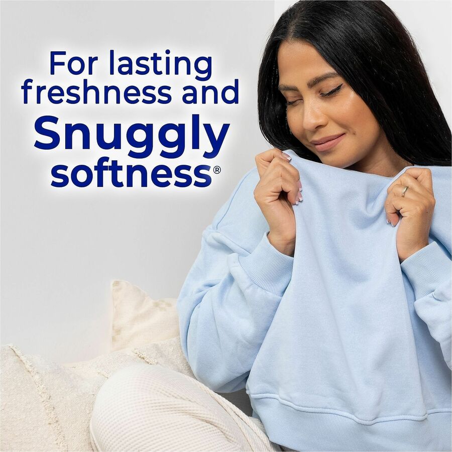 Snuggle Dryer Sheets - Blue Sparkle Scent - Freshen, Soft, Long Lasting - White - 1 Each