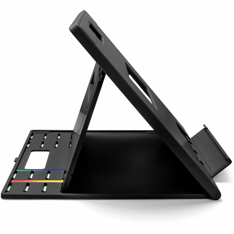 Kensington SmartFit Easy Riser Go Adjustable Ergonomic Riser for up to 17" Laptops - Black - Up to 17" Screen Support - 