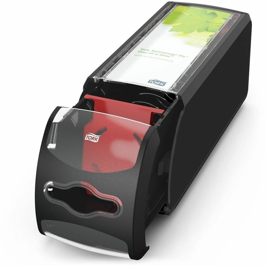 TORK Xpressnap Fit Countertop Napkin Dispenser - Interfolded Dispenser - 12.8" Height x 4.8" Width x 5.6" Depth - Plasti