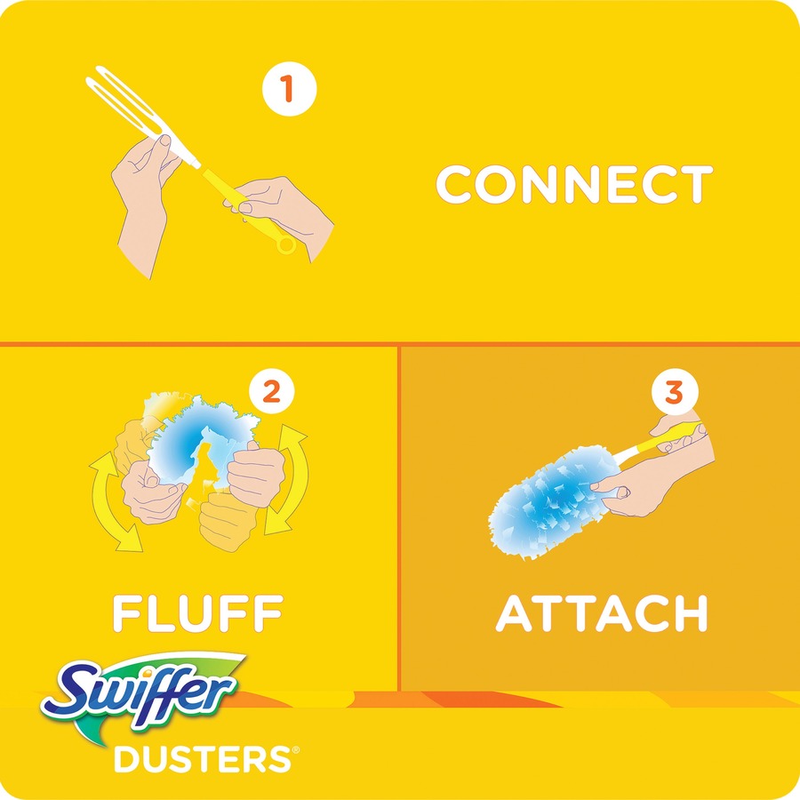 Swiffer Scented Duster Refills - Fiber Bristle - 10 / Box