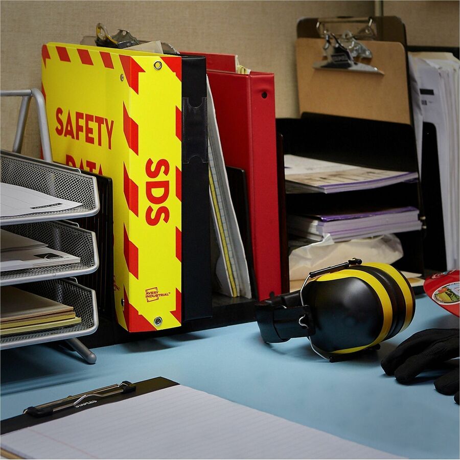 Avery® UltraDuty Ring Binder - Letter - 8 1/2" x 11" Sheet Size - 530 Sheet Capacity - 3 1/10" Spine Width - 3 x 2" Ring