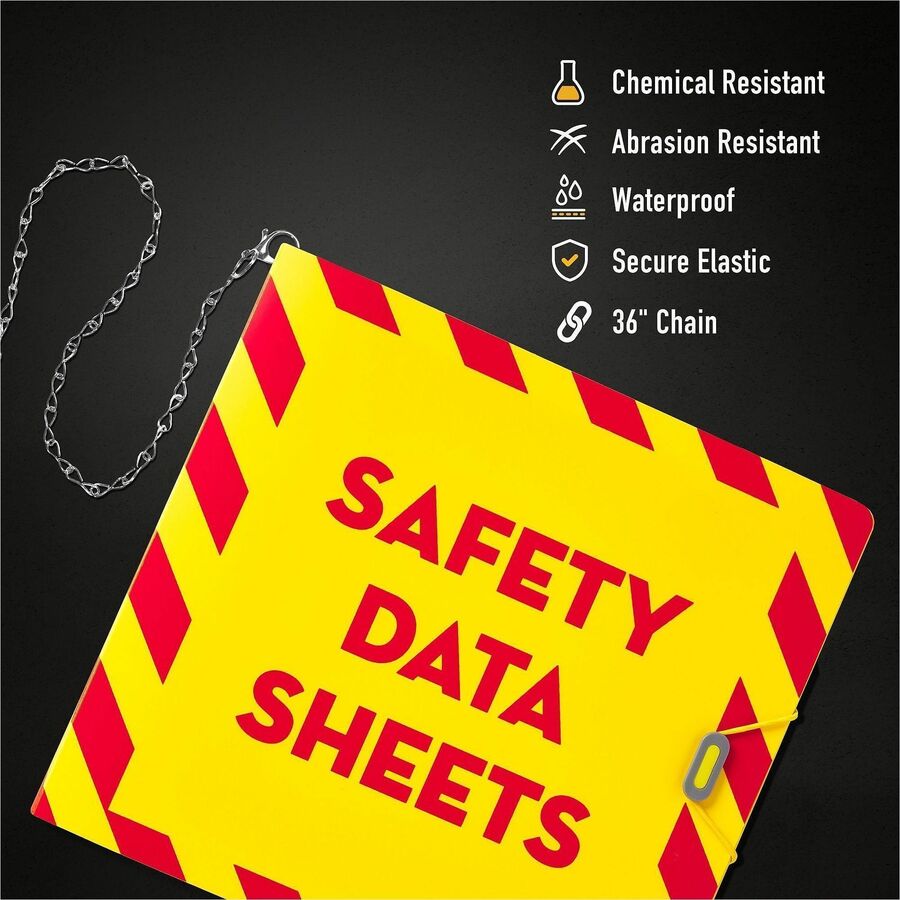 Avery® UltraDuty 3" SDS Binder with Chain - Letter - 8 1/2" x 11" Sheet Size - 735 Sheet Capacity - 4 45/64" Spine Width