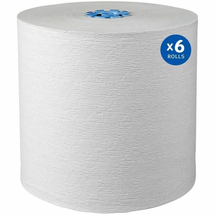 Kleenex Paper Towel - 1 Ply - 7.50" Width x 700 ft Length - 1 3/4" Core - White - Paper - 1 Carton