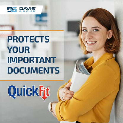QuickFit 97110 Ring Binder - 1" Binder Capacity - Letter - 8 1/2" x 11" Sheet Size - 200 Sheet Capacity - 3 Ring - Faste