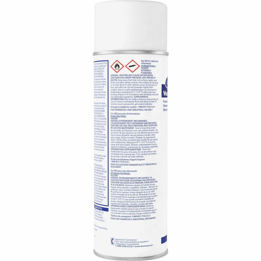 Diversey Wall Power Foaming Wall Washer - Ready-To-Use - 20 oz (1.25 lb) - Floral, Cherry Scent - Scrub-free, Color-free