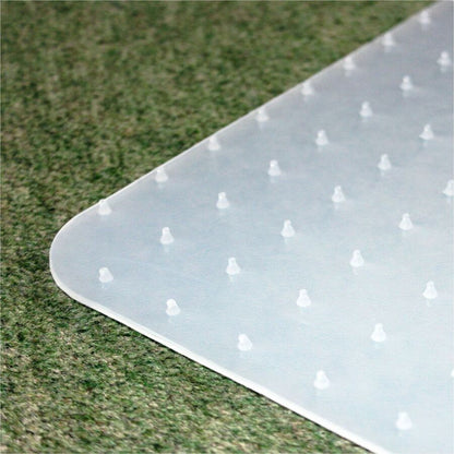 Floortex Polypropylene Rectangular Foldable Chair Mat for Carpets - 35" x 46" - Carpet - 1 Each