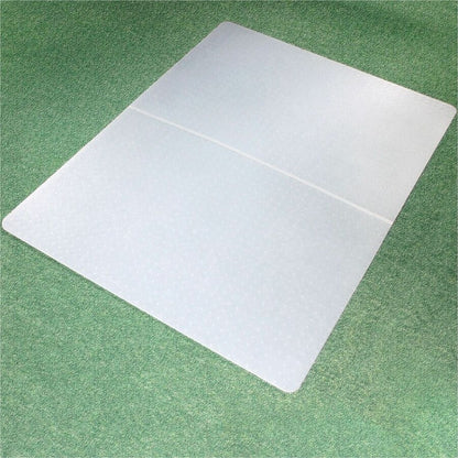 Floortex Polypropylene Rectangular Foldable Chair Mat for Carpets - 35" x 46" - Carpet - 1 Each