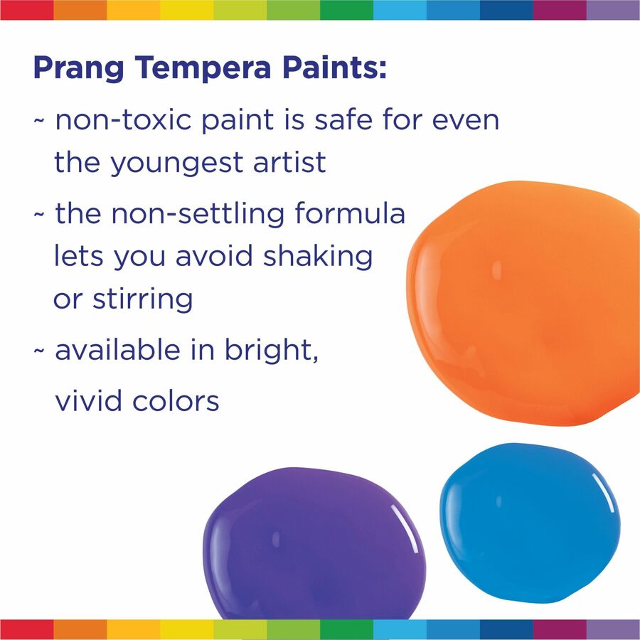 Prang Ready-To-Use Liquid Tempera Paints - 1 Color(s) - Turquoise Blue - 16 fl oz - 1 Each