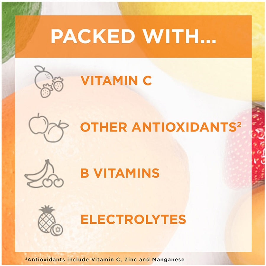 Emergen-C Raspberry Vitamin C Drink Mix - For Immune Support - Fruit, Raspberry - 30/Pack - 30 / Box