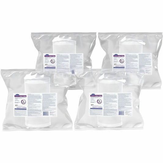 Diversey One-Step Ready-to-Use Hospital Disinfectant Cleaner Wipe - Ready-To-Use - 99.20 oz (6.20 lb) to - Cherry Almond