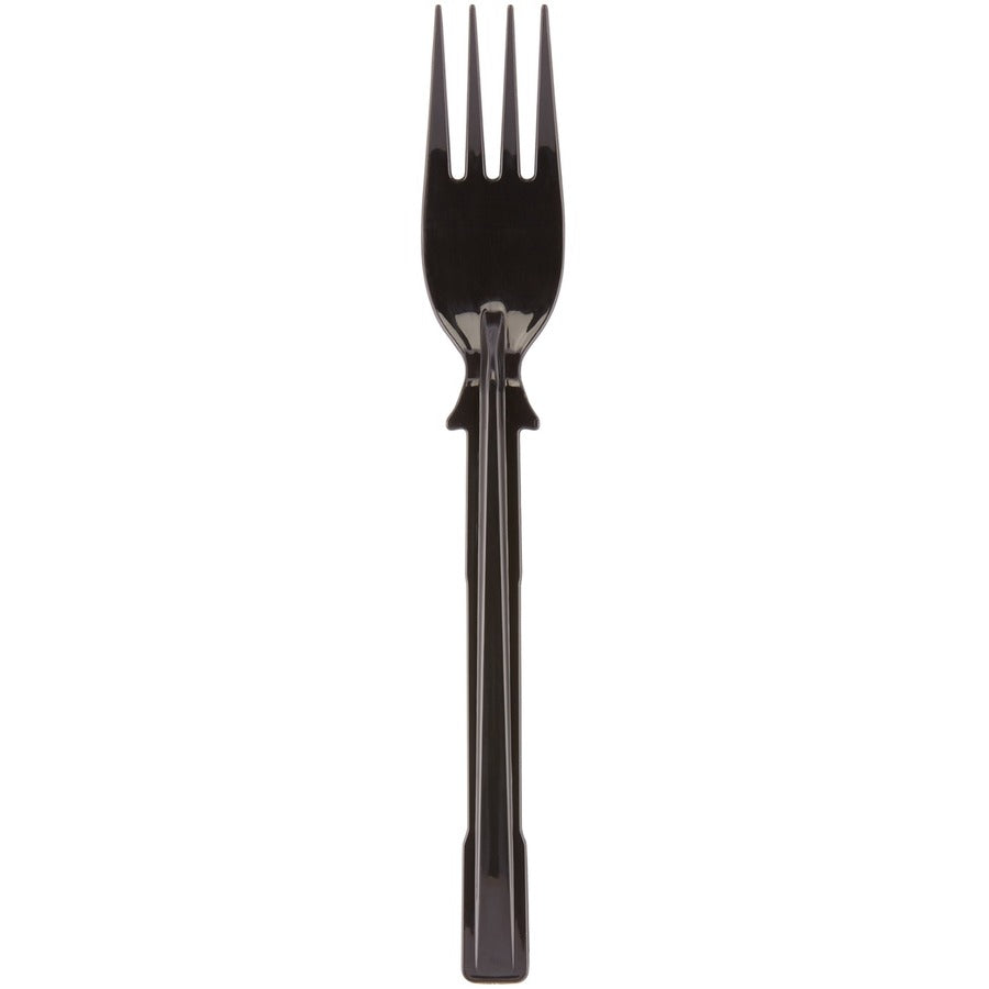 SmartStock Fork - Fork - 40 x Fork - Disposable - Black - 24 / Carton