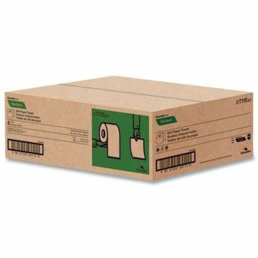 Cascades PRO Roll Towels for Tandem, 775' - 1 Ply - 7.50" Width x 775 ft Length - Natural - 6 / Carton