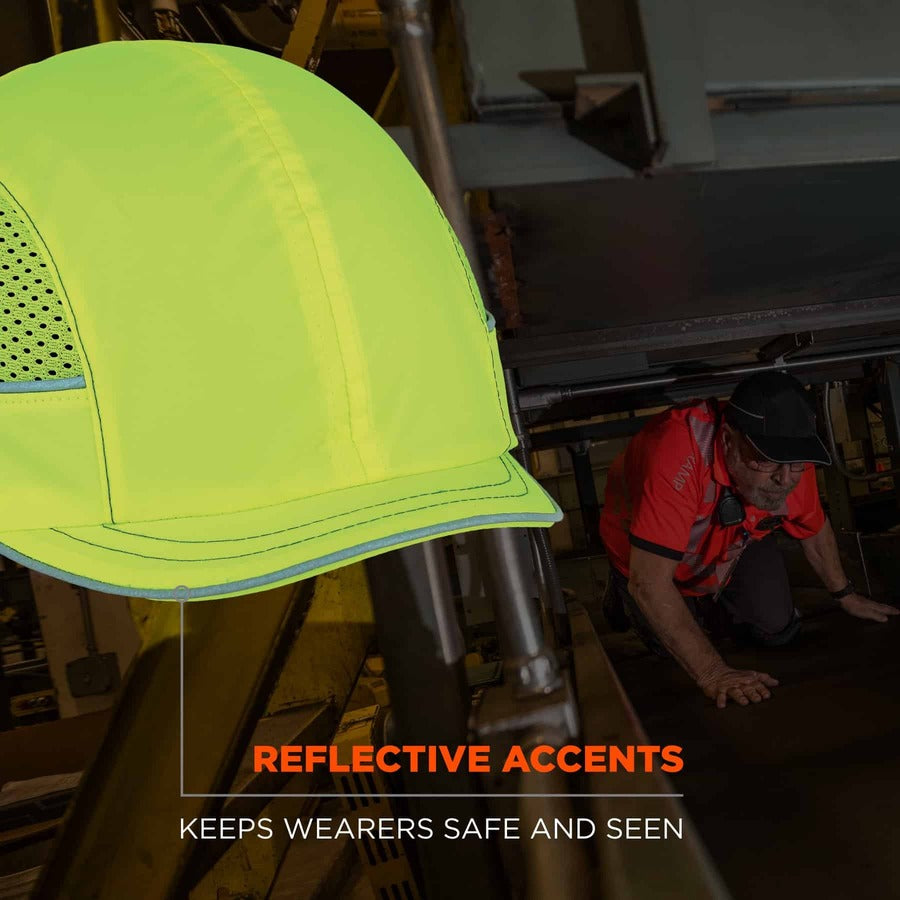 Ergodyne 8950 Bump Cap Hat - Recommended for: Industrial, Mechanic, Factory, Home, Baggage Handling - Bump, Scrape, Head