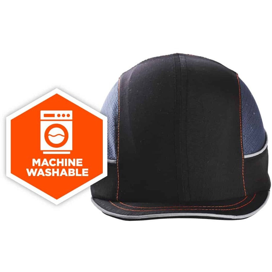 Ergodyne 8950XL Bump Cap Hat - Recommended for: Industrial, Mechanic, Factory, Home, Baggage Handling - X-Large - 1 Each
