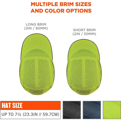 Ergodyne 8955 Lightweight Bump Cap Hat - Recommended for: Industrial, Mechanic, Factory, Home, Baggage Handling - 1 Each