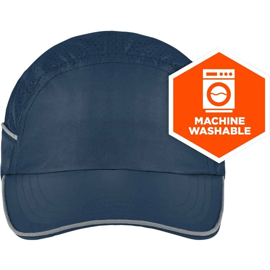 Ergodyne 8955 Lightweight Bump Cap Hat - Recommended for: Industrial, Mechanic, Factory, Home, Baggage Handling - 1 Each