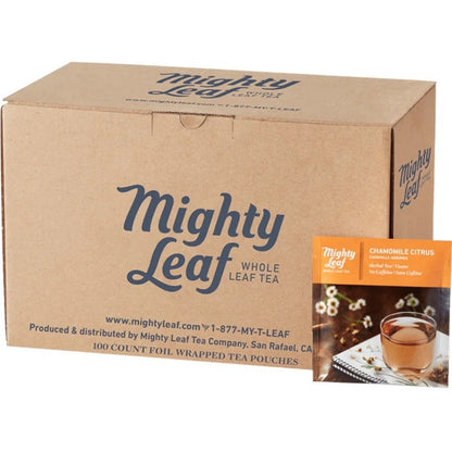 Mighty Leaf Coffee/Tea Refreshing Teas Pouch - 1.3 oz - Caffeine-free - Kosher - 1 Each