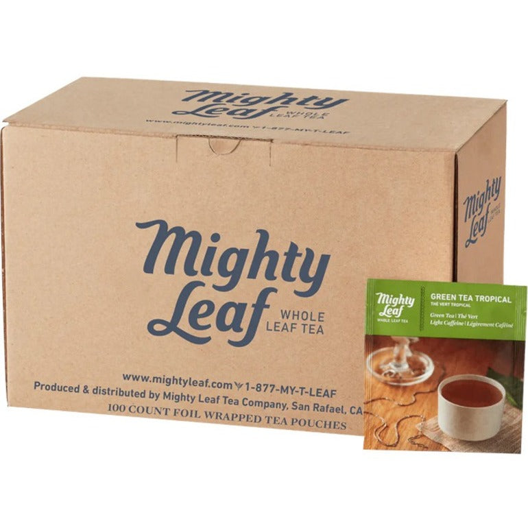 Mighty Leaf Coffee/Tea Refreshing Teas Pouch - 1.3 oz - Kosher - 1 Each