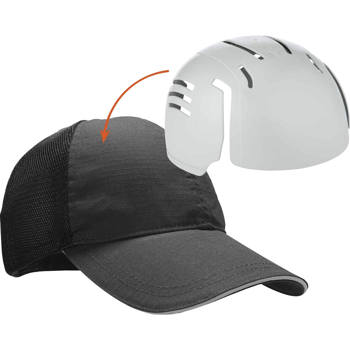 Ergodyne Standard Baseball Cap with Insert - 1 Each