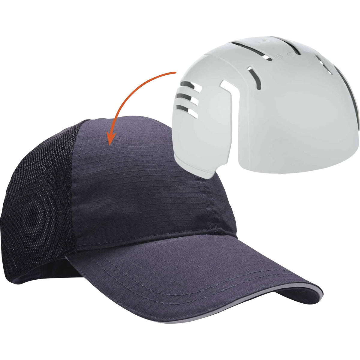 Ergodyne Standard Baseball Cap with Insert - 1 Each