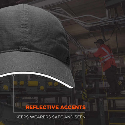 Ergodyne Standard Baseball Cap with Insert - 1 Each