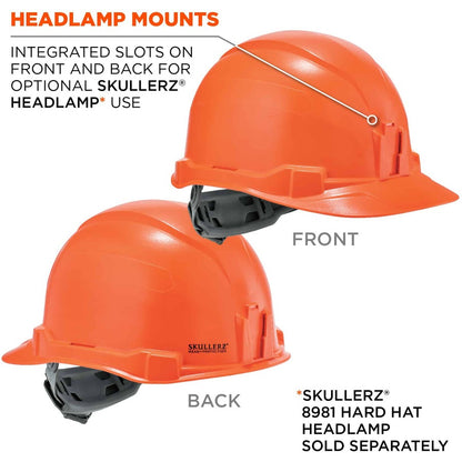 Ergodyne 8970 Class E Cap-Style Hard Hat - Recommended for: Construction, Utility, Oil & Gas, Construction, Forestry, Mi
