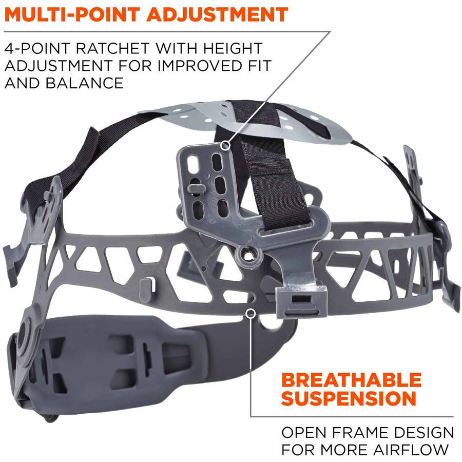 Ergodyne 8970 Class E Cap-Style Hard Hat - Recommended for: Construction, Utility, Oil & Gas, Construction, Forestry, Mi