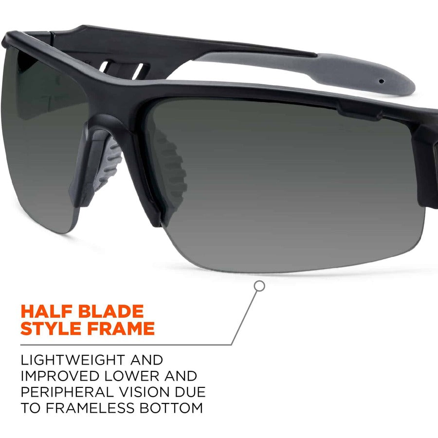 Ergodyne Dagr Smoke Lens Safety Glasses - 1 Each