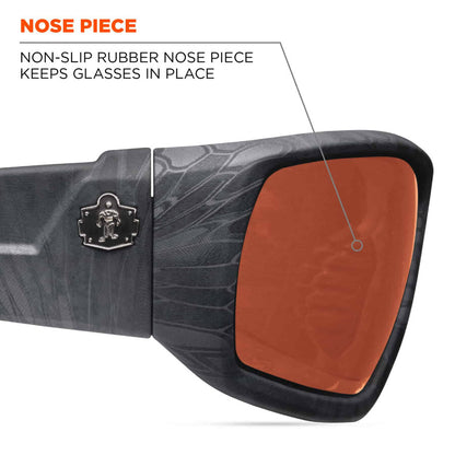 Ergodyne Odin Copper Lens Safety Glasses - 1 Each