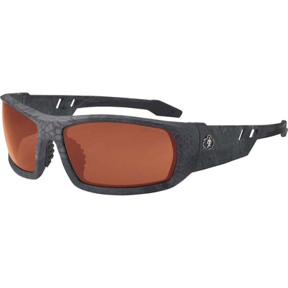 Ergodyne Odin Copper Lens Safety Glasses - 1 Each