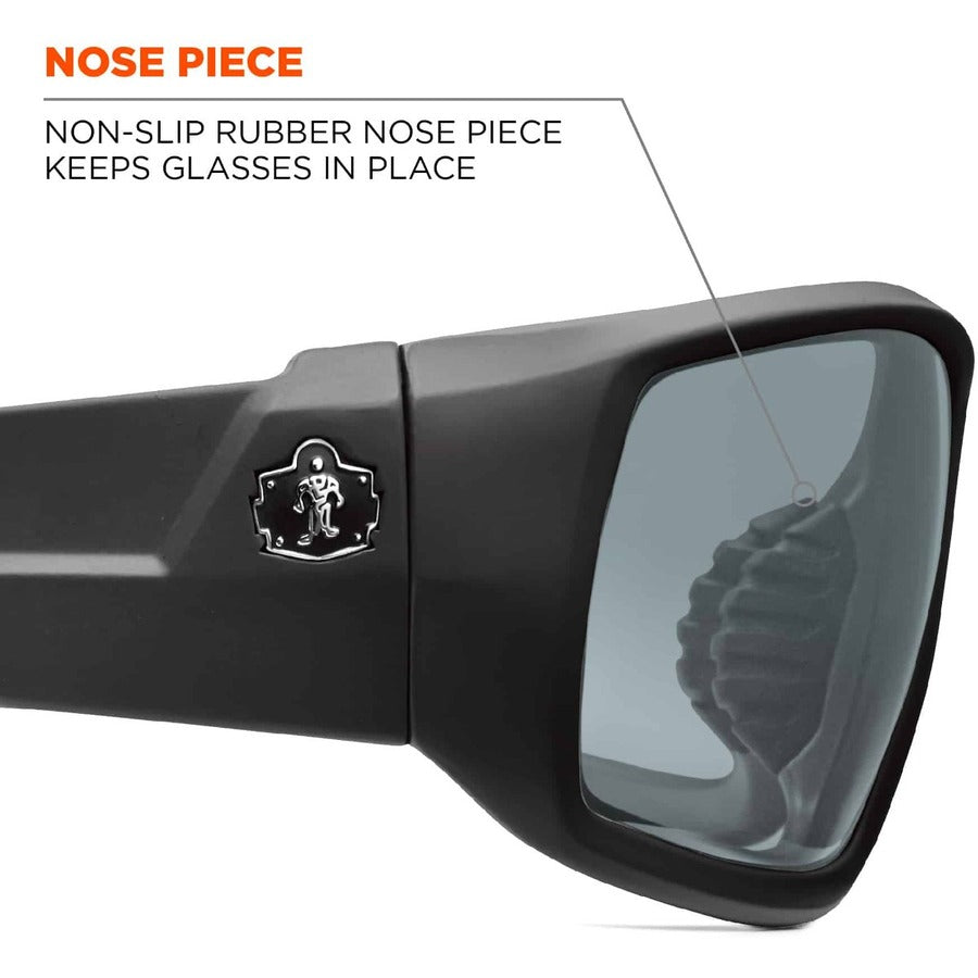 Ergodyne Silver Mirror Safety Glasses - 1 Each