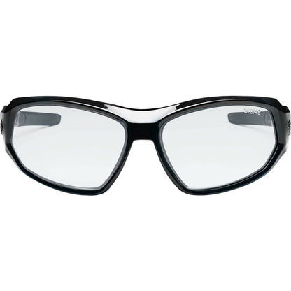 Ergodyne Loki AF Clear Safety Glasses - Black Frame/Clear Lens
