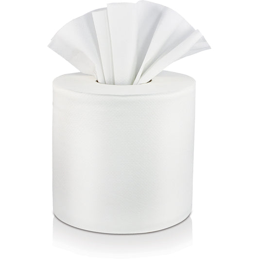 Solaris Paper Livi VPG Select Center Pull Towel - 2 Ply - 7.40" Width x 10.90" Length - White - 6 Rolls Per Roll - 660/R