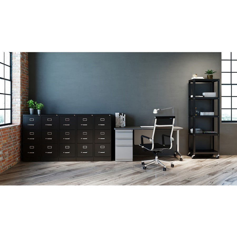 Lorell Fortress Series 22" Commercial-Grade Vertical File Cabinet - 15" Width x 22" Depth x 40.2" Height - 3 x Drawer(s)