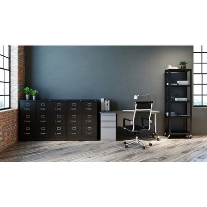 Lorell Fortress Series 22" Commercial-Grade Vertical File Cabinet - 15" Width x 22" Depth x 40.2" Height - 3 x Drawer(s)