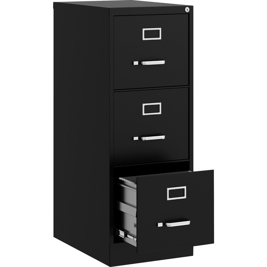 Lorell Fortress Series 22" Commercial-Grade Vertical File Cabinet - 15" Width x 22" Depth x 40.2" Height - 3 x Drawer(s)