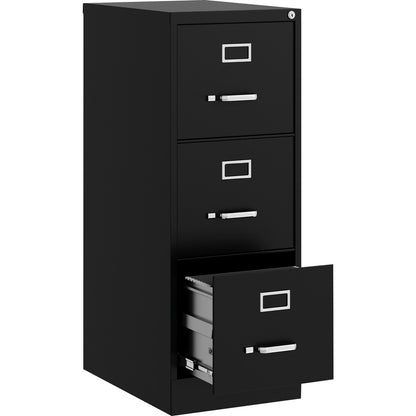 Lorell Fortress Series 22" Commercial-Grade Vertical File Cabinet - 15" Width x 22" Depth x 40.2" Height - 3 x Drawer(s)