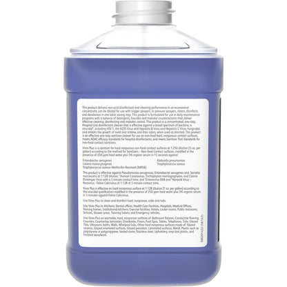 Diversey Virex Plus Disinfectant Cleaner - Concentrate - 84.5 fl oz (2.6 quart) - Surfactant Scent - 2 / Carton