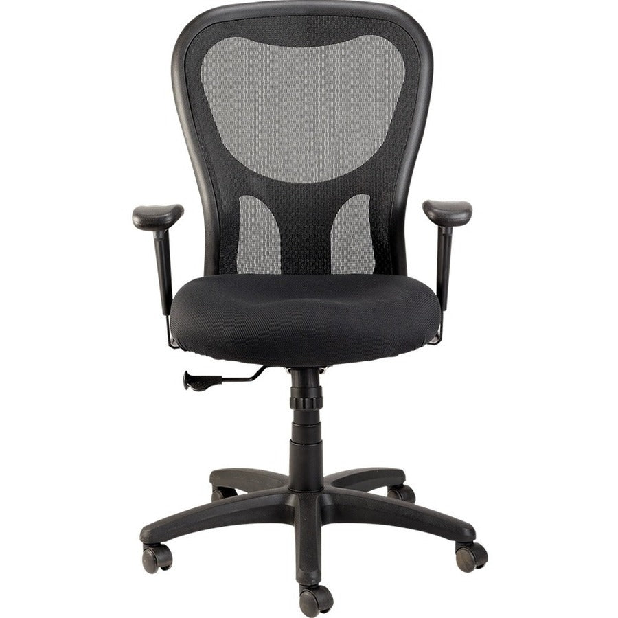 Eurotech Apollo Synchro High Back Chair - Matador Seat Color - Fabric Seat Material - Black Back Color - High Back - 5-s
