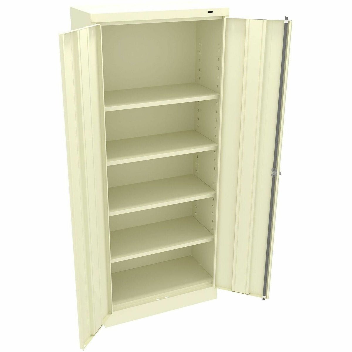 Tennsco Standard-Size Storage Cabinet - 30" Width x 15" Depth x 72" Height - 4 x Shelf(ves) - Standard Door(s) - 1 Each