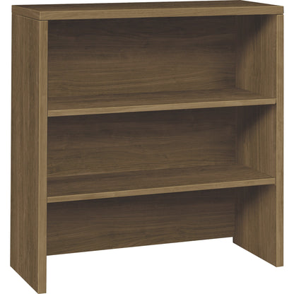 HON H105292 Bookcase Hutch - 37.1" Height x 36" Width x 14.6" Depth - 2 Shelve(s) - Finish: Pinnacle, Laminate - 1 Each