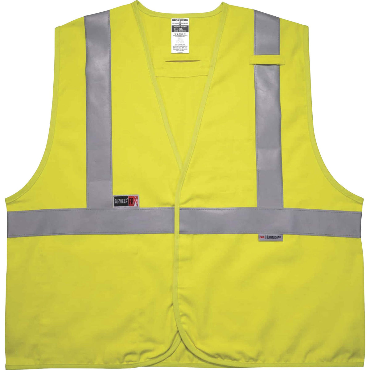 Ergodyne 8261FRHL Hi-Vis FR Safety Vest - Class 2, Dual Compliant - 1 Each