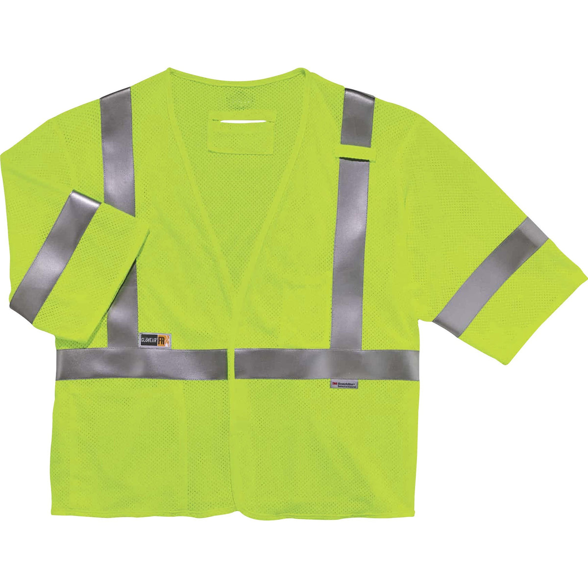 Ergodyne 8356FRHL Type R Class 3 Flame-Resistant Modacrylic Vest - 1 Each