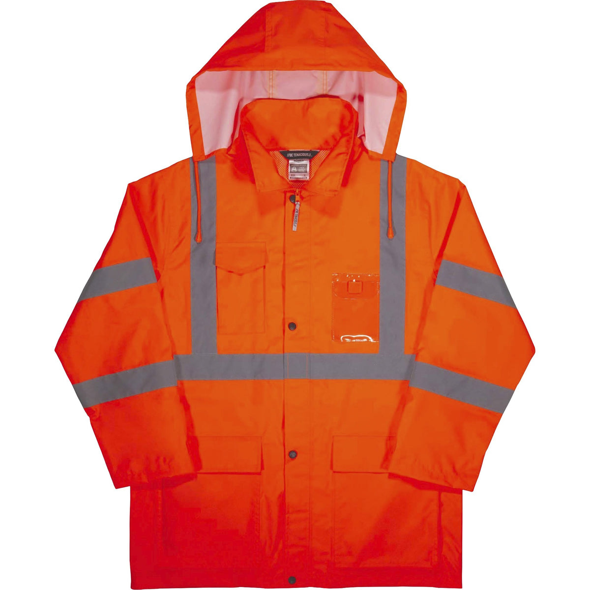 Ergodyne 8366 Lightweight Hi-Vis Rain Jacket - Type R, Class 3 - 1 Each
